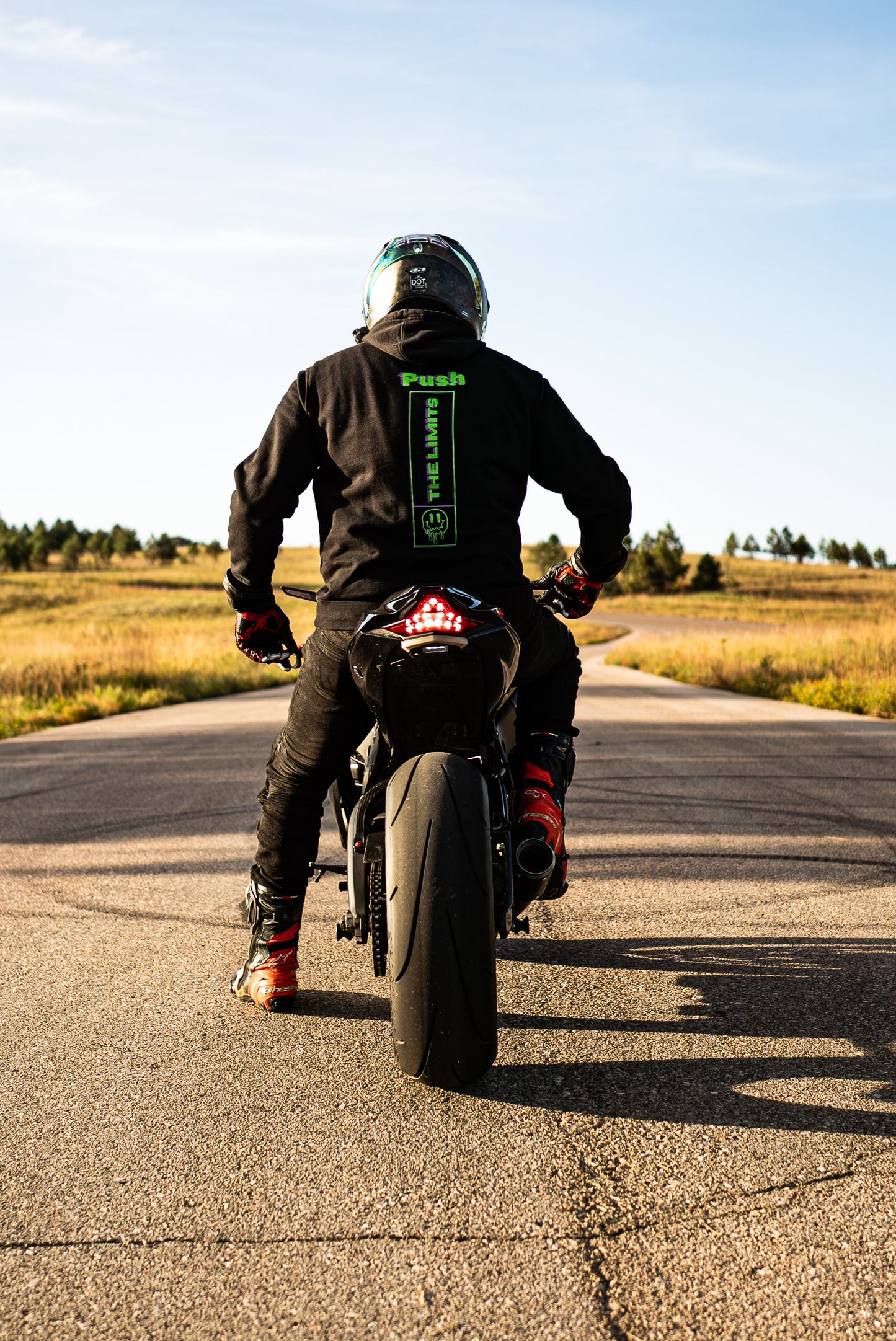 PUSH THE LIMITS Hoodie (Heavy Weight)